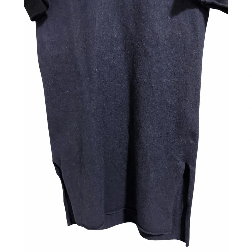 J. Crew x Demylee‎ Ribbed Merino Wool Dress Navy Blue Women's Size XS